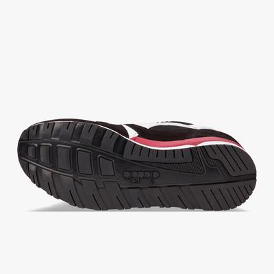 Diadora Mens N9000 III Running Shoes - Black Waterfall/Chilli Pepper - main image