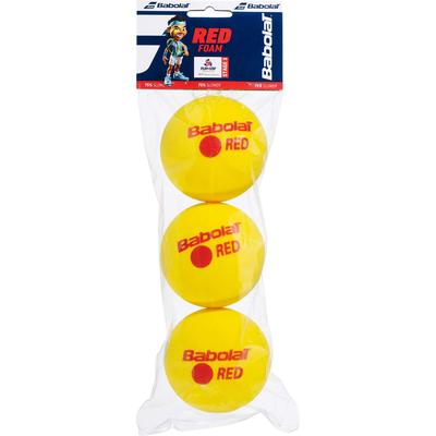 Babolat Red Foam Junior Tennis Balls (3 Ball Pack) - main image