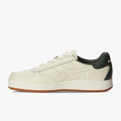 Diadora Mens B.Elite Premium L Shoes - White/Jungle Green - main image