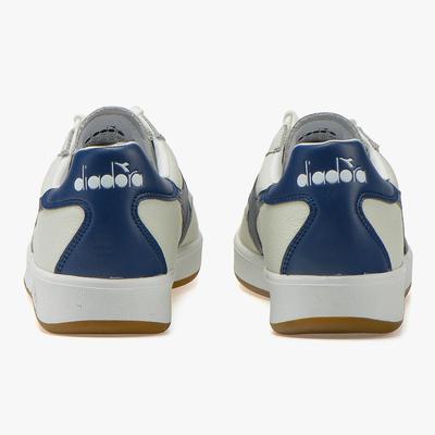 Diadora Mens B.Elite Premium L Shoes - White/Blue - main image
