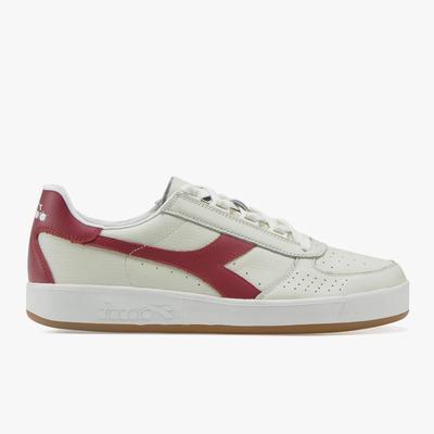 Diadora Mens B.Elite Premium L Shoes - White/Red - main image