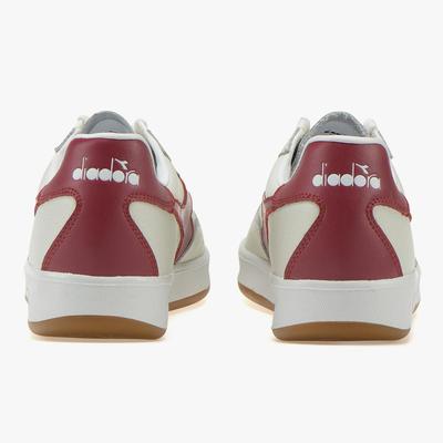 Diadora Mens B.Elite Premium L Shoes - White/Red - main image