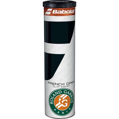 Babolat French Open Clay Court Tennis Balls (4 Ball Can) Quantity Deals - main image