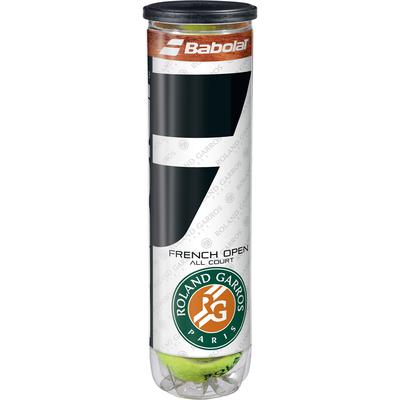 Babolat French Open All Court Tennis Balls (4 Ball Can) Quantity Deals