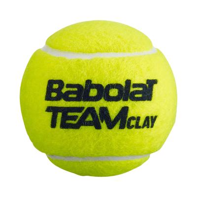 Babolat Team Clay Tennis Balls (4 Ball Can)