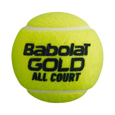 Babolat Gold All Court Tennis Balls (4 Ball Can)
