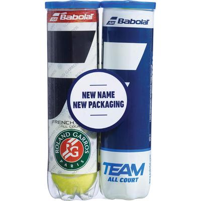 Babolat Team All Court Bi-Pack Tennis Balls (4 Ball Cans) - main image