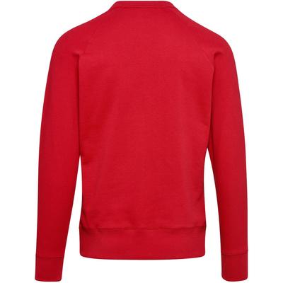 Diadora Mens Crew Sweatshirt - Red