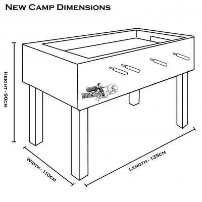 Roberto Sports New Camp Coin Operated Table Football Table