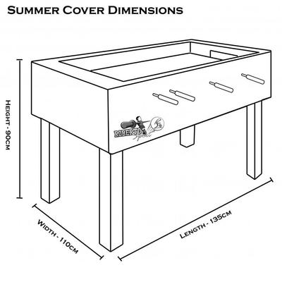 Roberto Sports Summer Cover Coin Operated Table Football Table - main image