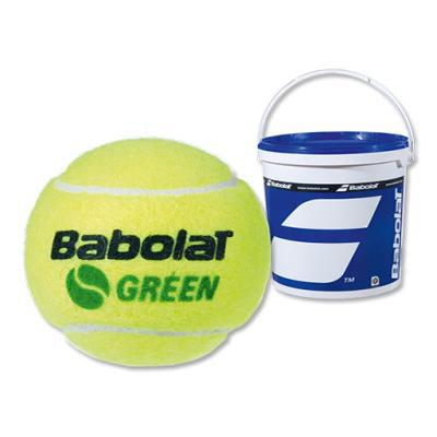 Babolat Mid Green Tennis Balls - 6 Dozen Bucket