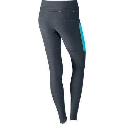 Nike Womens Filament Running Tights - Dark Armory Blue/Gamma Blue - main image