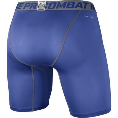 Nike Mens Pro Core Compression 6" Shorts - Royal Blue/Cool Grey - main image