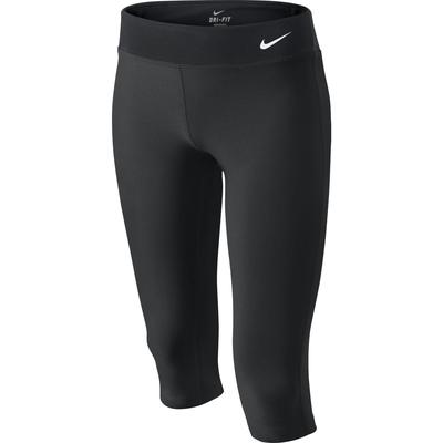 Nike Girls Legend Capri Tights - Black/Cool Grey - main image