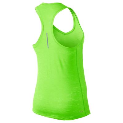 Nike Womens Touch Breeze Tank - Lime/Silver - main image