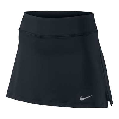 Nike Womens Straight Knit Skirt - Black/White - main image