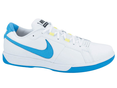 Nike Mens Classic 12 Tennis Shoes - White/Blue Glow - main image