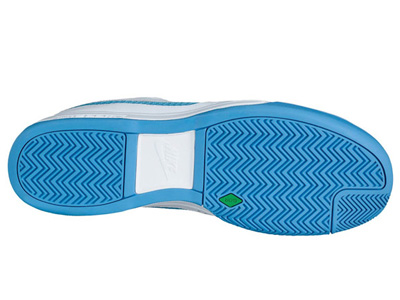 Nike Mens Classic 12 Tennis Shoes - White/Blue Glow - main image