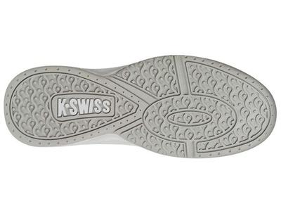 K-Swiss Kids Optim II Omni Shoes - White/Powder Blue (Size 3-5.5) - main image