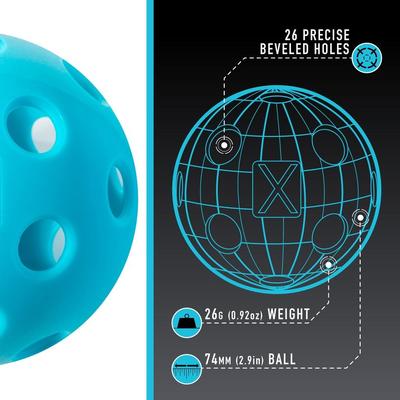 Franklin X-26 Indoor Pickleball Balls (3 Pack) - main image