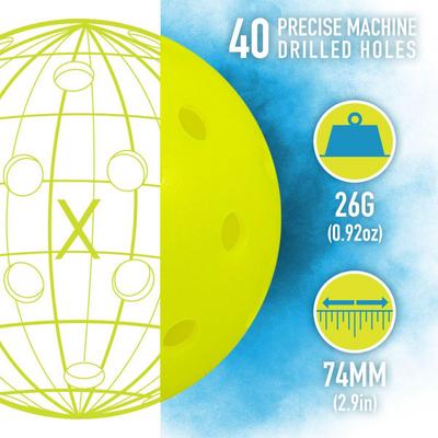 Franklin X-40 Outdoor Pickleball Balls (12 Pack) - main image