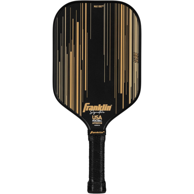 Franklin Signature Pro 16mm Pickleball Paddle - Black/Gold - main image