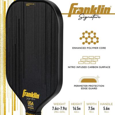 Franklin Carbon STK Pickleball Paddle (14.5mm) - main image
