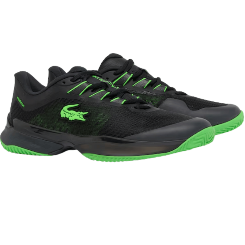Lacoste Men's AG-LT Ultra Padel Shoes - Black/Green - main image