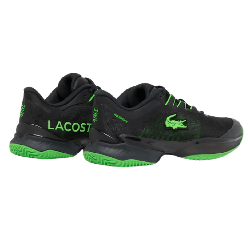 Lacoste Men's AG-LT Ultra Padel Shoes - Black/Green - main image