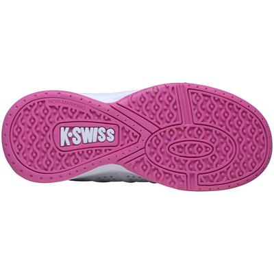 K-Swiss Kids Ultrascendor Omni Tennis Shoes [Size J10-2 1/2] - White/Pink - main image