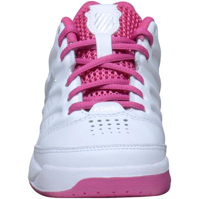 K-Swiss Kids Ultrascendor Omni Tennis Shoes [Size J10-2 1/2] - White/Pink - main image