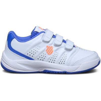 K-Swiss Kids Ultrascendor Omni Velcro Tennis Shoes [Size J10-2 1/2] - White