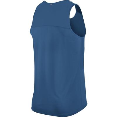 Nike Mens Racer Singlet Tank - Military Blue/Reflective Silver - main image