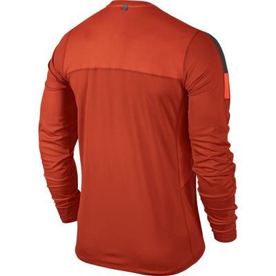 Nike Mens Racer Long Sleeve Shirt - Team Orange - main image