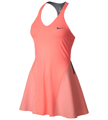 Nike Womens Premier Maria Dress - Atomic Pink/Armory Blue - main image