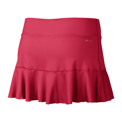 Nike Womens Flounce Knit Skirt - Fusion Red/Matte Silver - main image