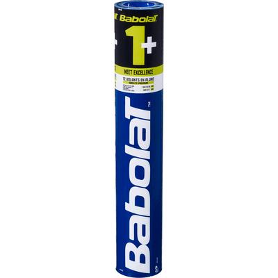Babolat 1+ Plus Feather Badminton Shuttlecocks (1 Dozen) - main image