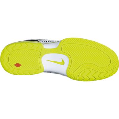 Nike Mens Air Max Cage Tennis Shoes - White/Lime/Navy - main image