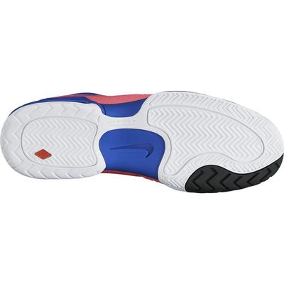 Nike Mens Air Max Cage Tennis Shoes - Pink/Blue - main image