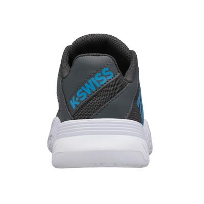 K-Swiss Kids Court Express Omni Tennis Shoes - Dark Shadow/Blue