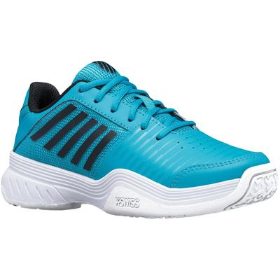 K-Swiss Kids Court Express Omni Tennis Shoes - Algiers Blue/Black - main image