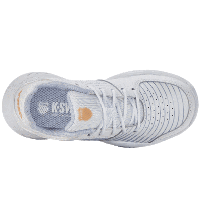 K-Swiss Kids Court Express Omni Tennis Shoes - White/Silver - main image