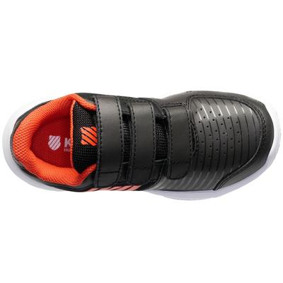 K-Swiss Kids Court Express Omni - Black/Orange