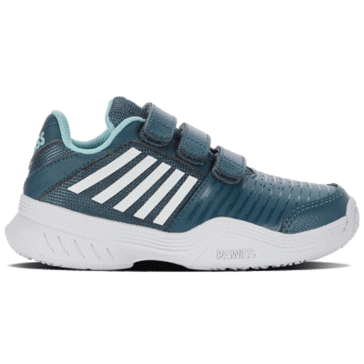 K-Swiss Kids Court Express Strap Omni Tennis Shoes - Teal - main image