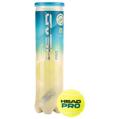 Head Pro Tennis Balls (4 Ball Can) - main image