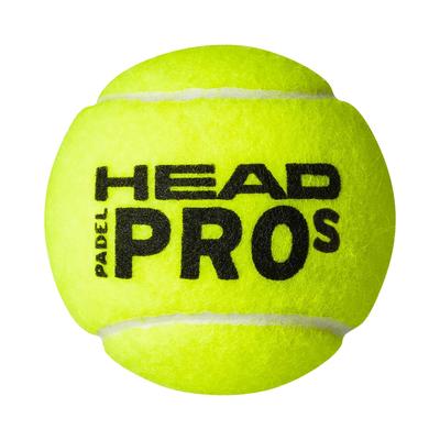 HEAD Padel Pro S Balls, Negro, S