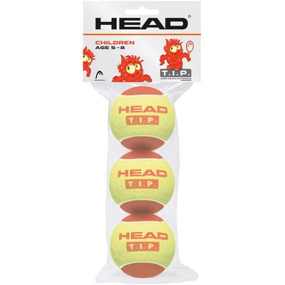 Head TIP Red Trainer Junior Tennis Balls (3 Ball Pack)