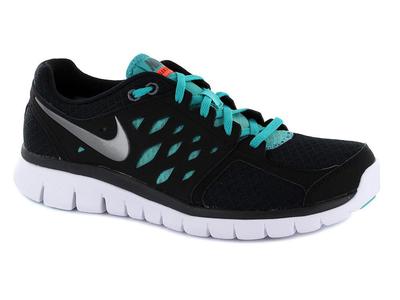 Nike Flex 2013 Running - Black/Lime - Tennisnuts.com