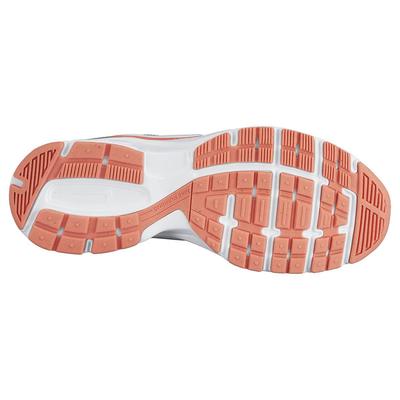 Nike Womens Dart 10 Running Shoes - Dove Grey/White/Lava Glow - main image