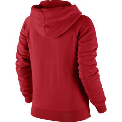 Nike women's rally hoodie red sales